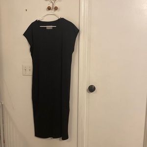 Everlane Black Midi Dress